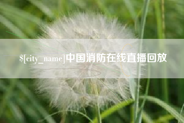 惠东中国消防在线直播回放
