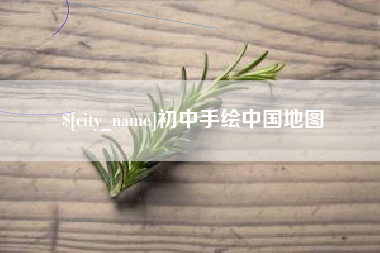 惠东初中手绘中国地图