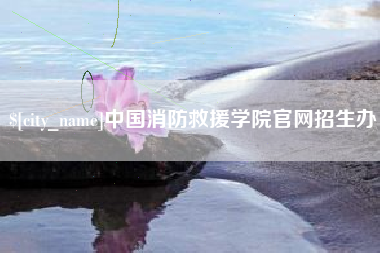 惠东中国消防救援学院官网招生办