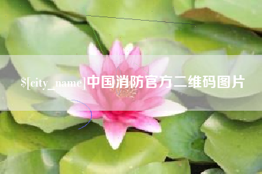 惠东中国消防官方二维码图片