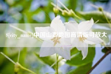 惠东中国山西地图高清版可放大