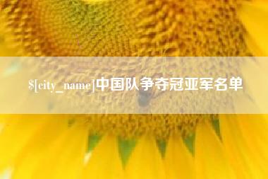 惠东中国队争夺冠亚军名单
