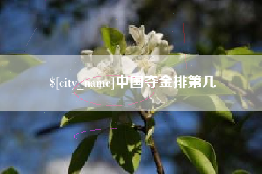 惠东中国夺金排第几