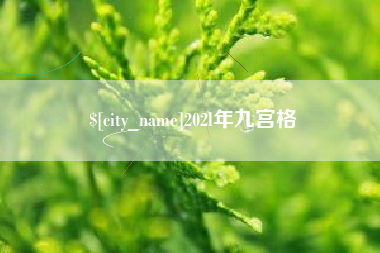 惠东202l年九宫格