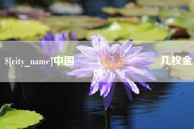 惠东中国🇨🇳几枚金牌
