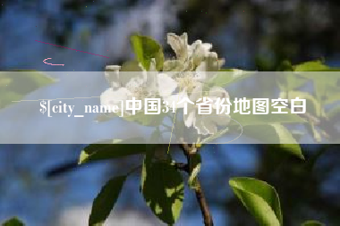 惠东中国34个省份地图空白