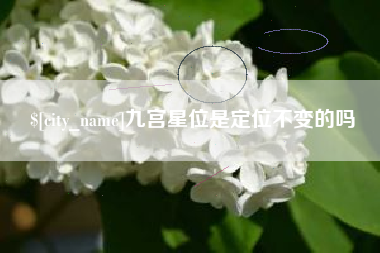 惠东九宫星位是定位不变的吗
