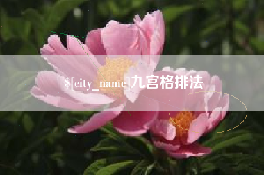 惠东九宫格排法