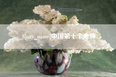 惠东中国第十个金牌