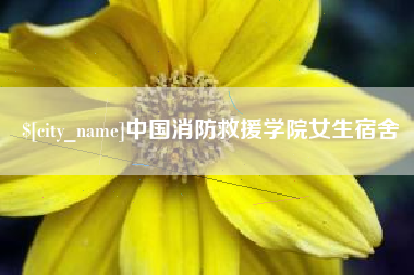 惠东中国消防救援学院女生宿舍
